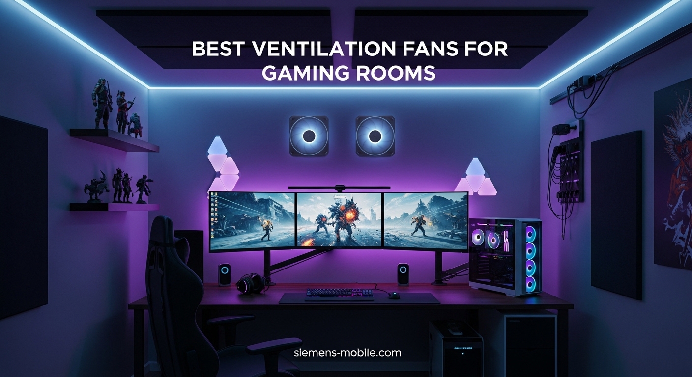 Best Ventilation Fans for Gaming Rooms