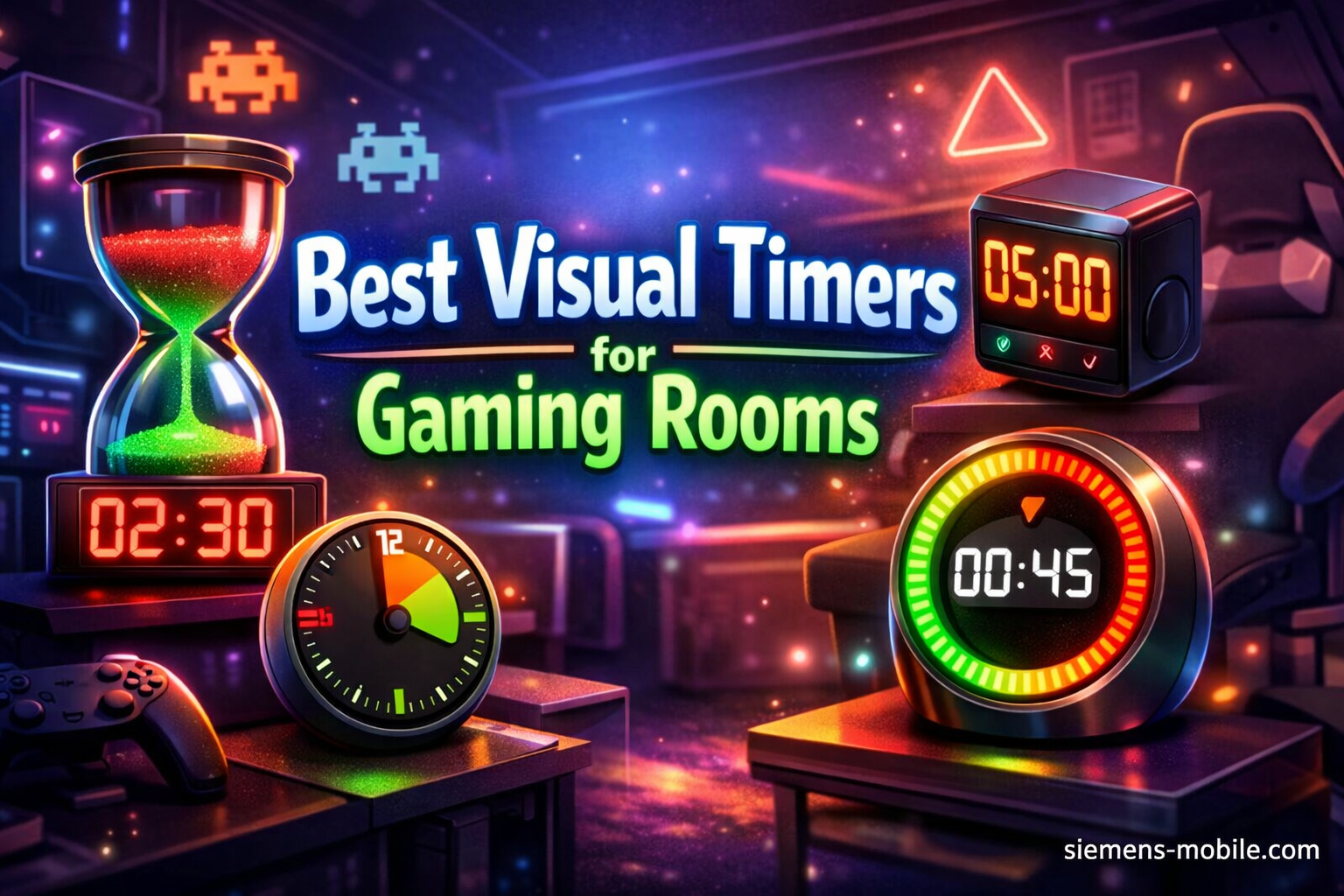 Best Visual Timers for Gaming Rooms