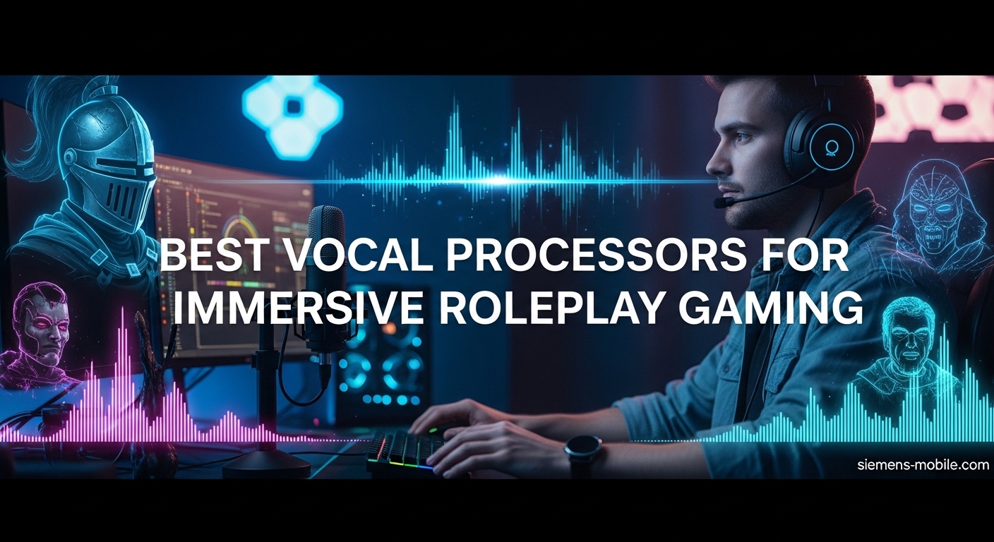 Best Vocal Processors for Immersive Roleplay Gaming