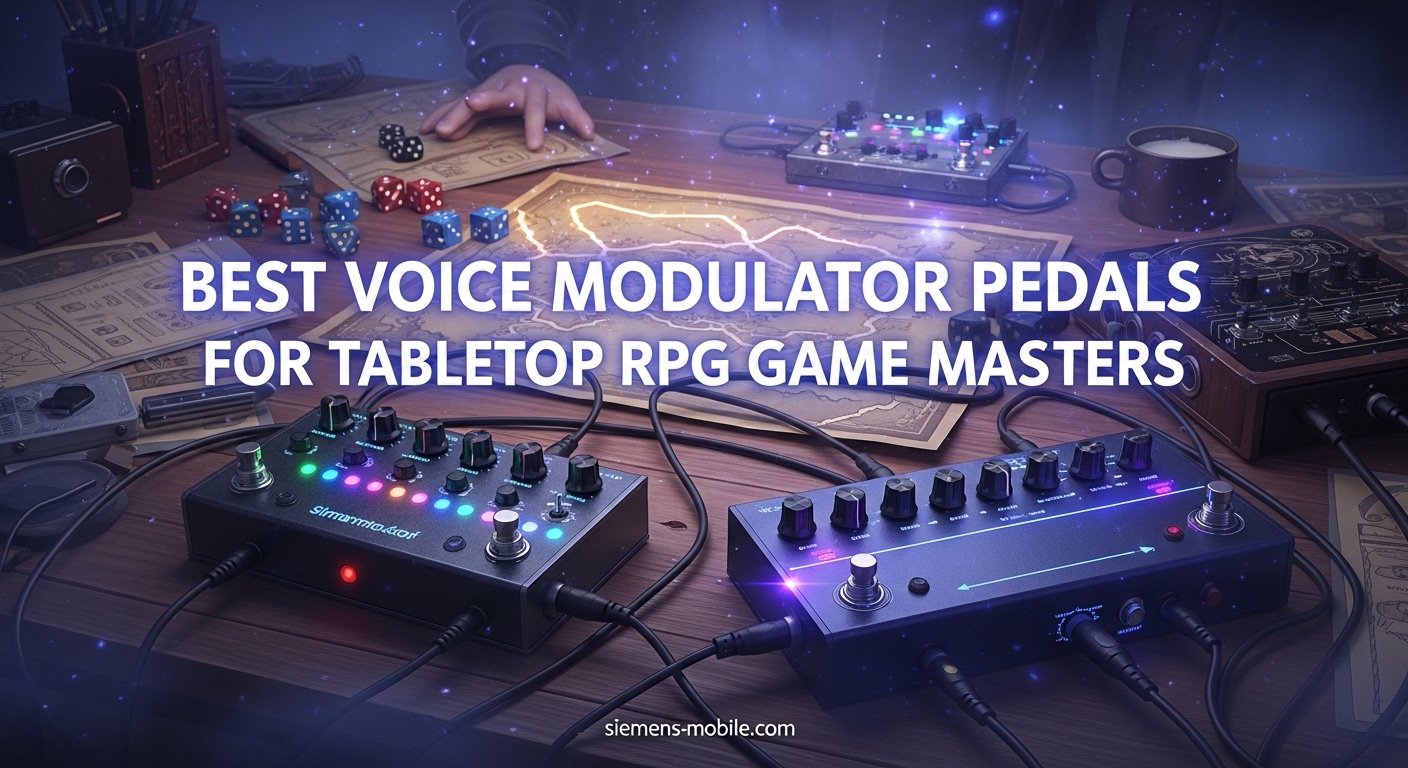 Best Voice Modulator Pedals for Tabletop RPG Game Masters