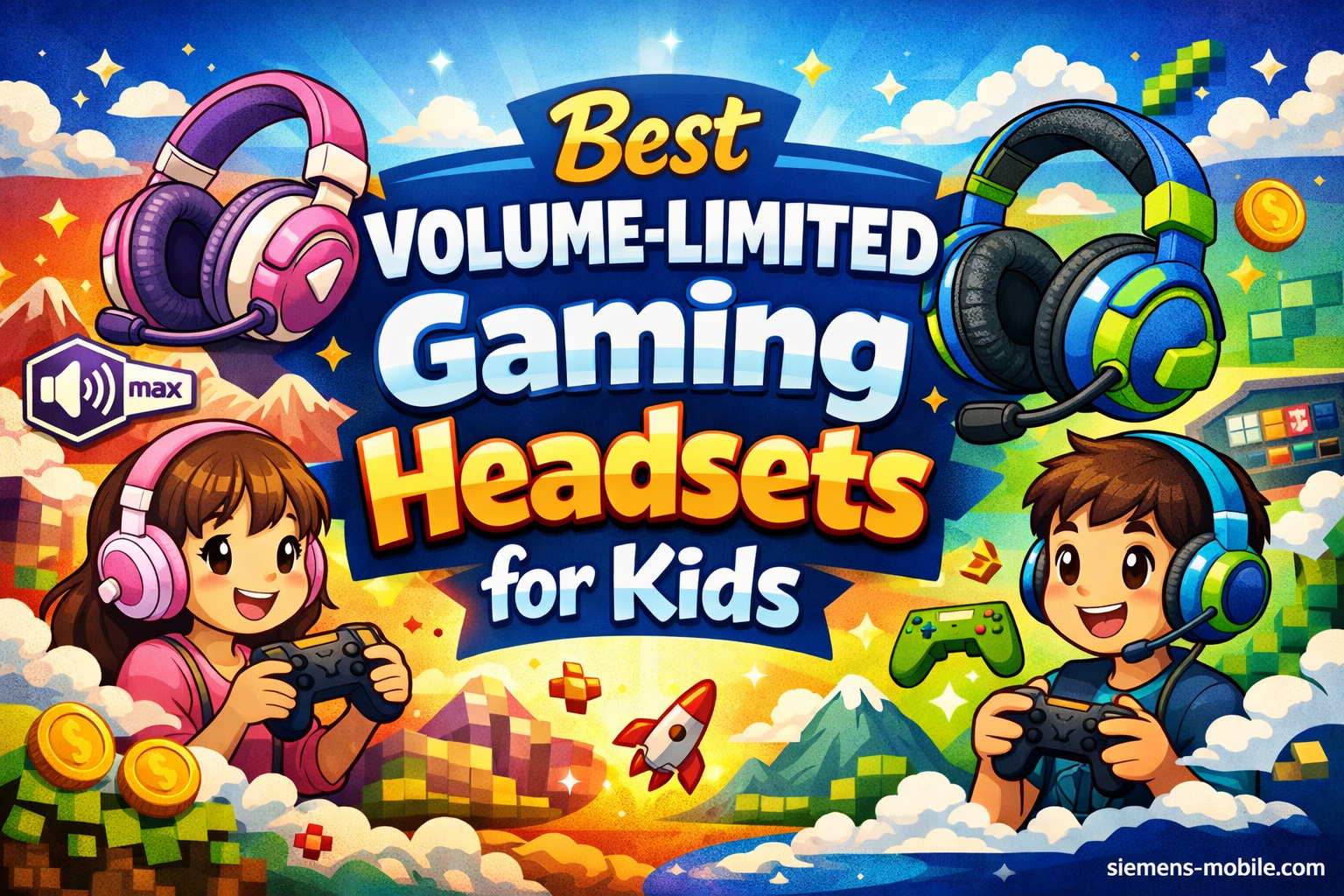 Best Volume-Limited Gaming Headsets for Kids