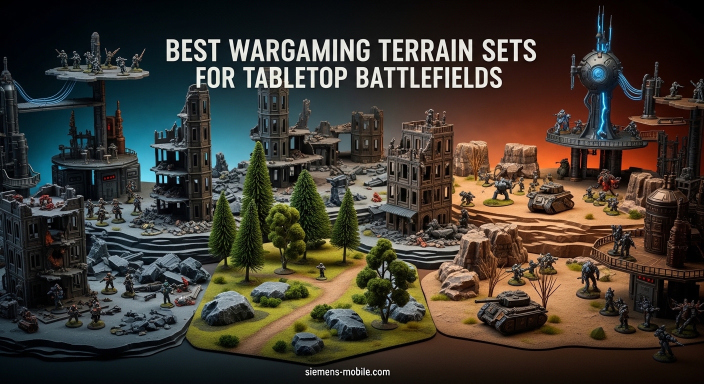 Best Wargaming Terrain Sets for Tabletop Battlefields