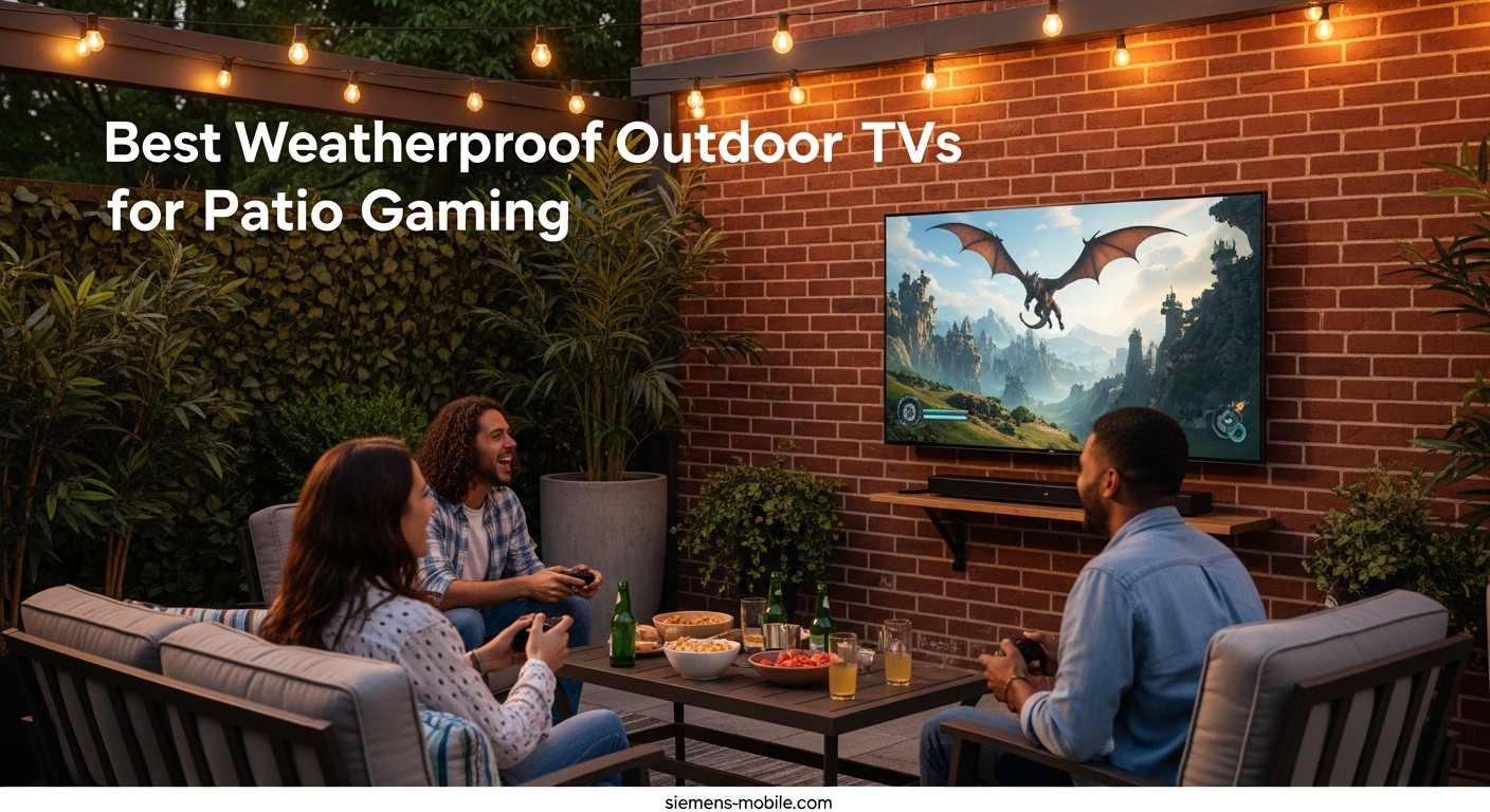 Best Weatherproof Outdoor TVs for Patio Gaming