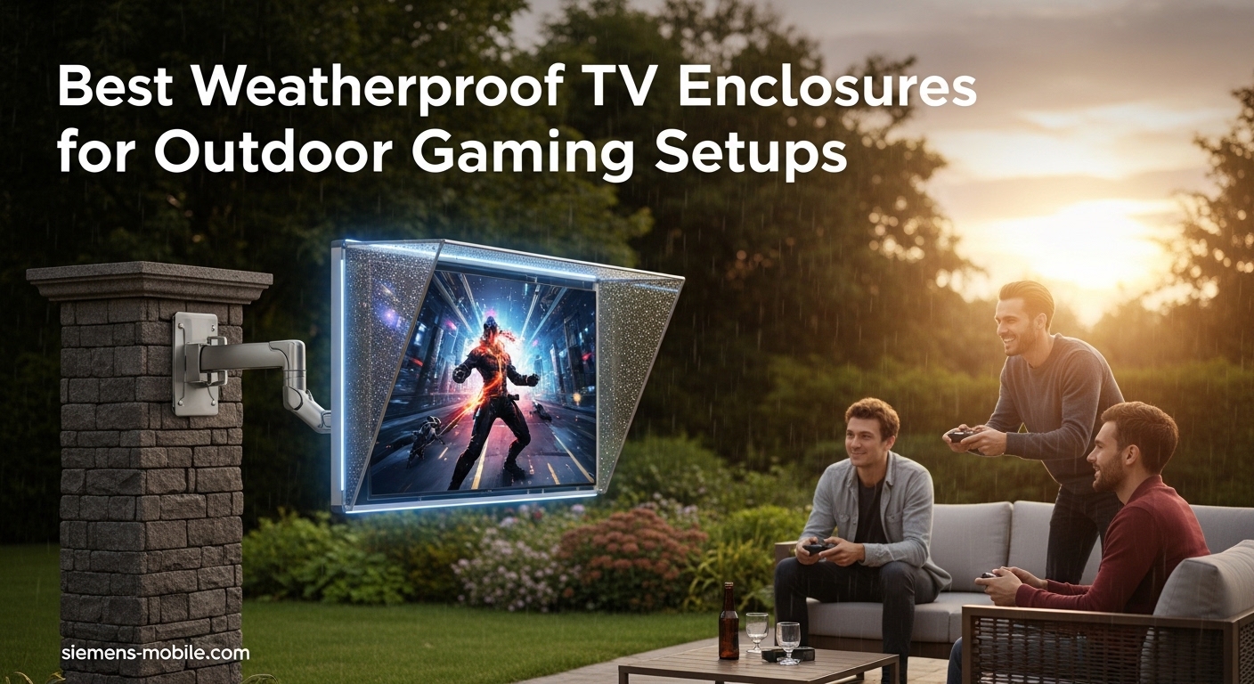 Best Weatherproof TV Enclosures for Outdoor Gaming Setups