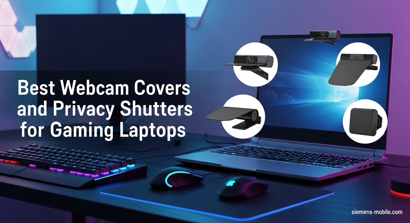 Best Webcam Covers and Privacy Shutters for Gaming Laptops