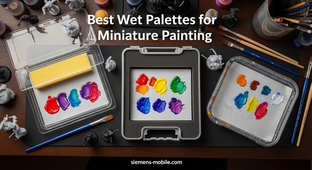 Best Wet Palettes for Miniature Painting
