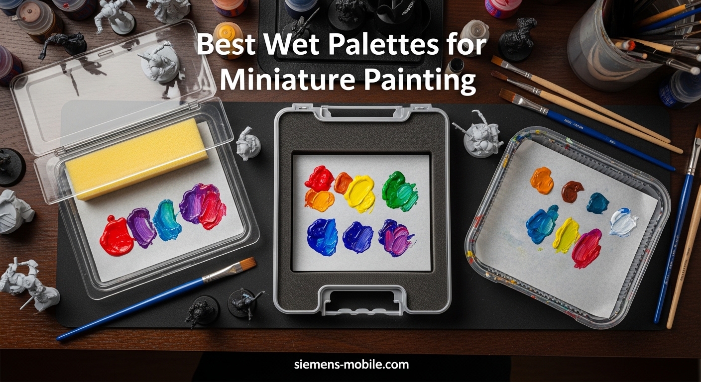 Best Wet Palettes for Miniature Painting