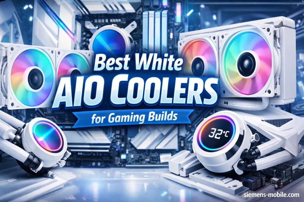 Best White AIO Coolers for Gaming Builds