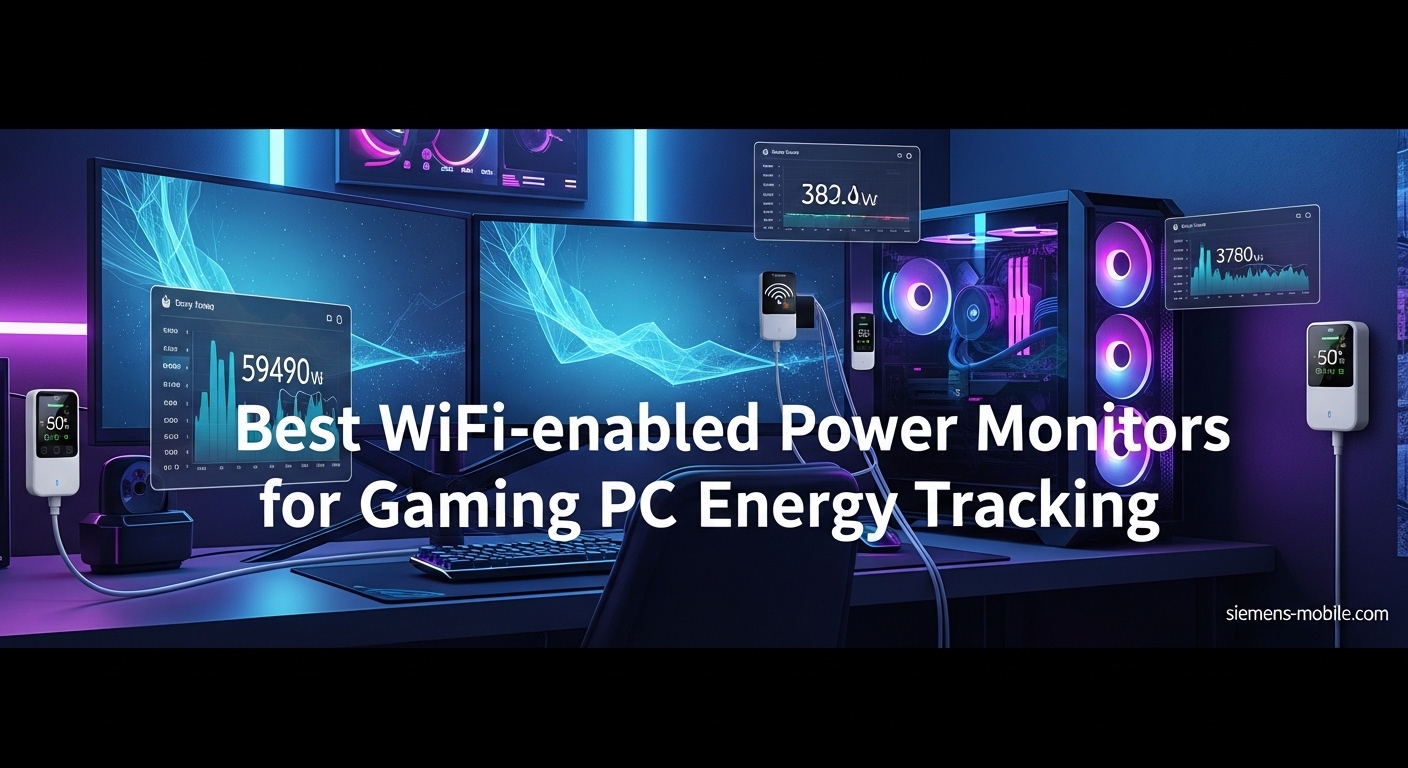 Best WiFi-enabled Power Monitors for Gaming PC Energy Tracking