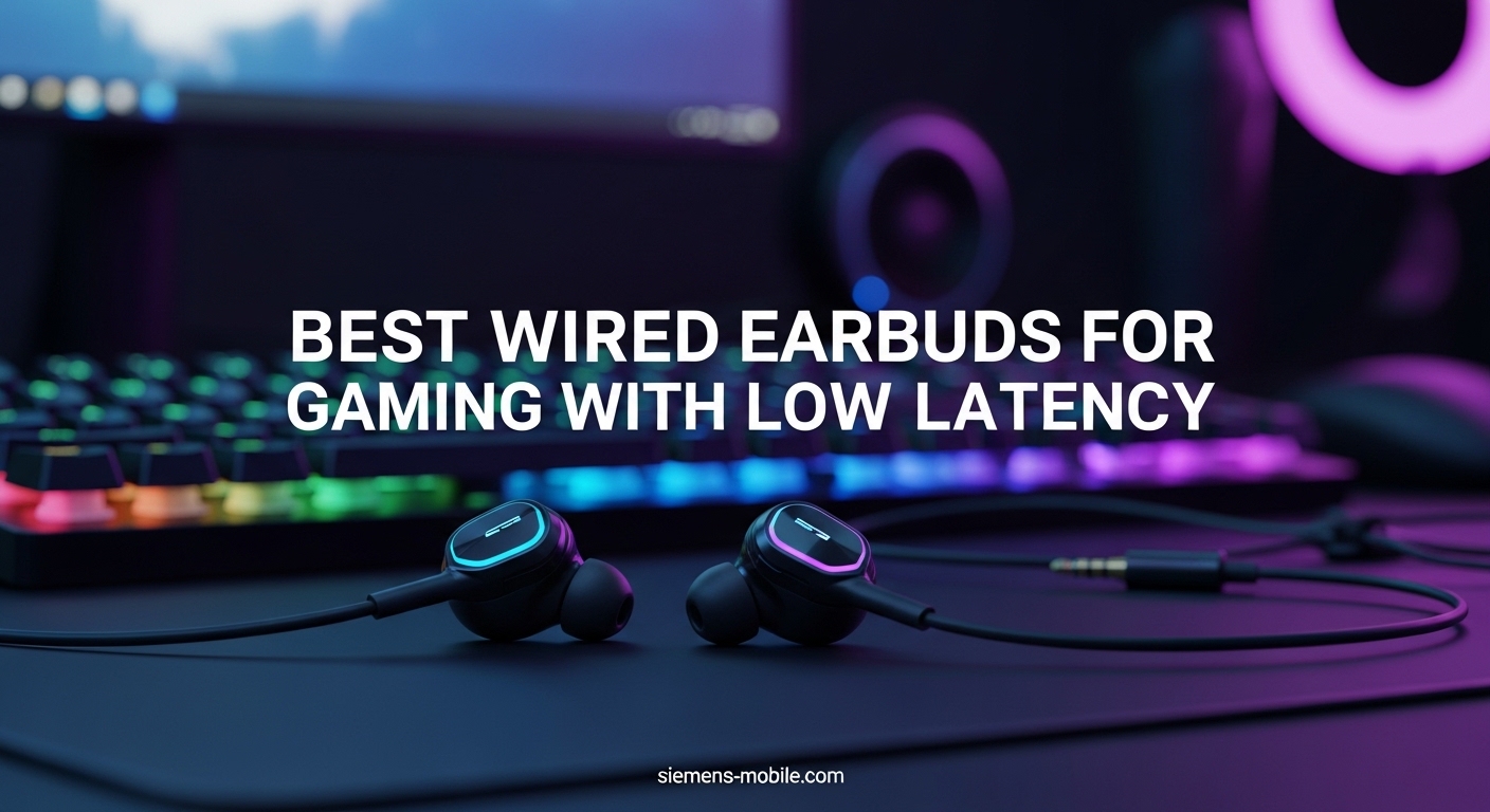 Best Wired Earbuds for Gaming with Low Latency