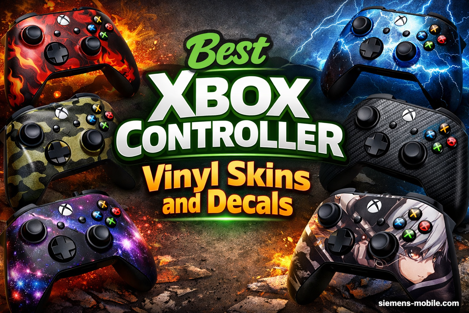 Best Xbox Controller Vinyl Skins and Decals