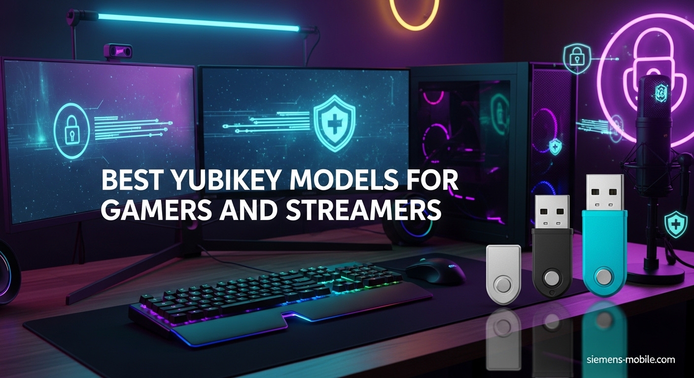 Best YubiKey Models for Gamers and Streamers