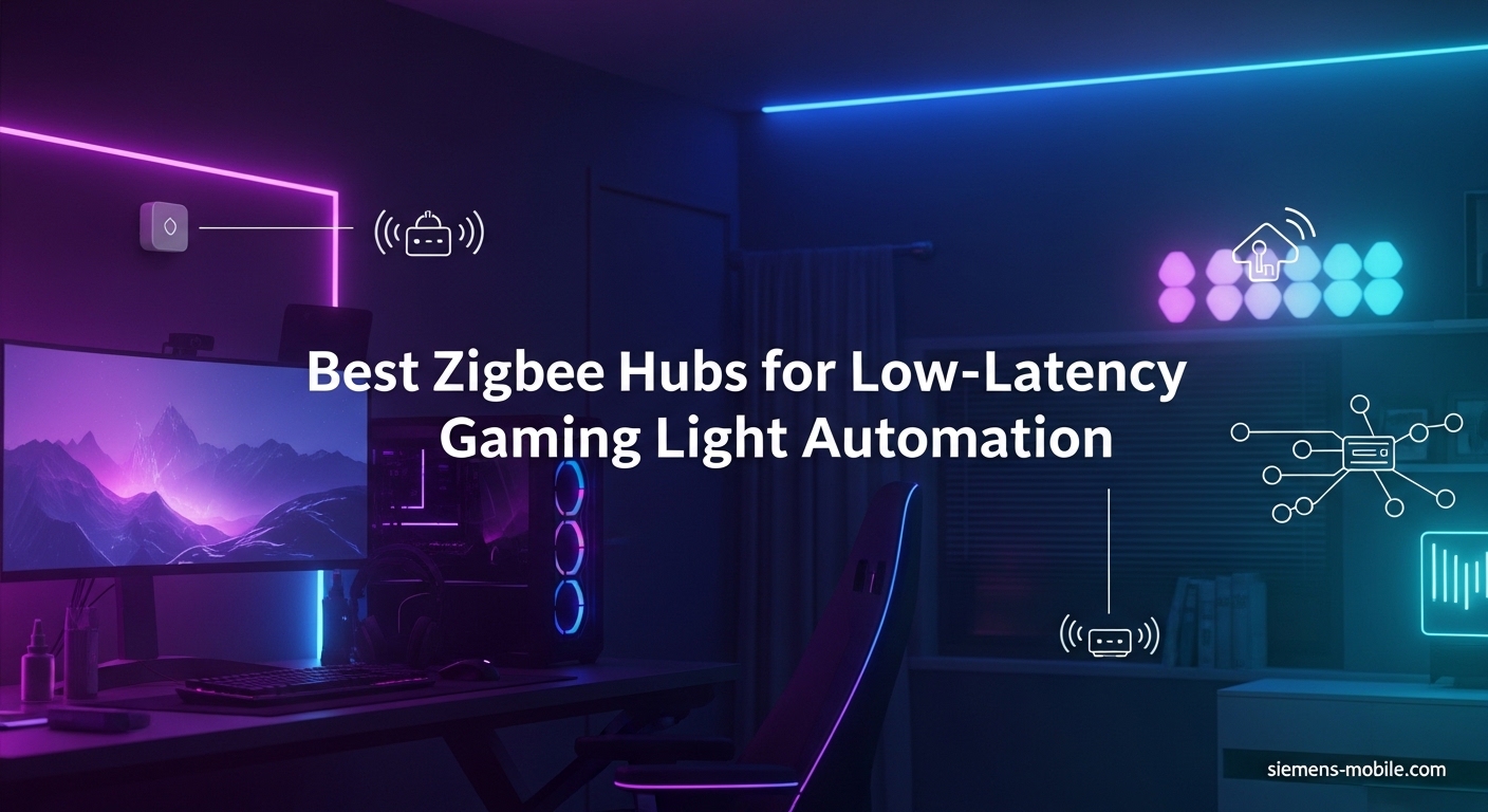 Best Zigbee Hubs for Low-Latency Gaming Light Automation