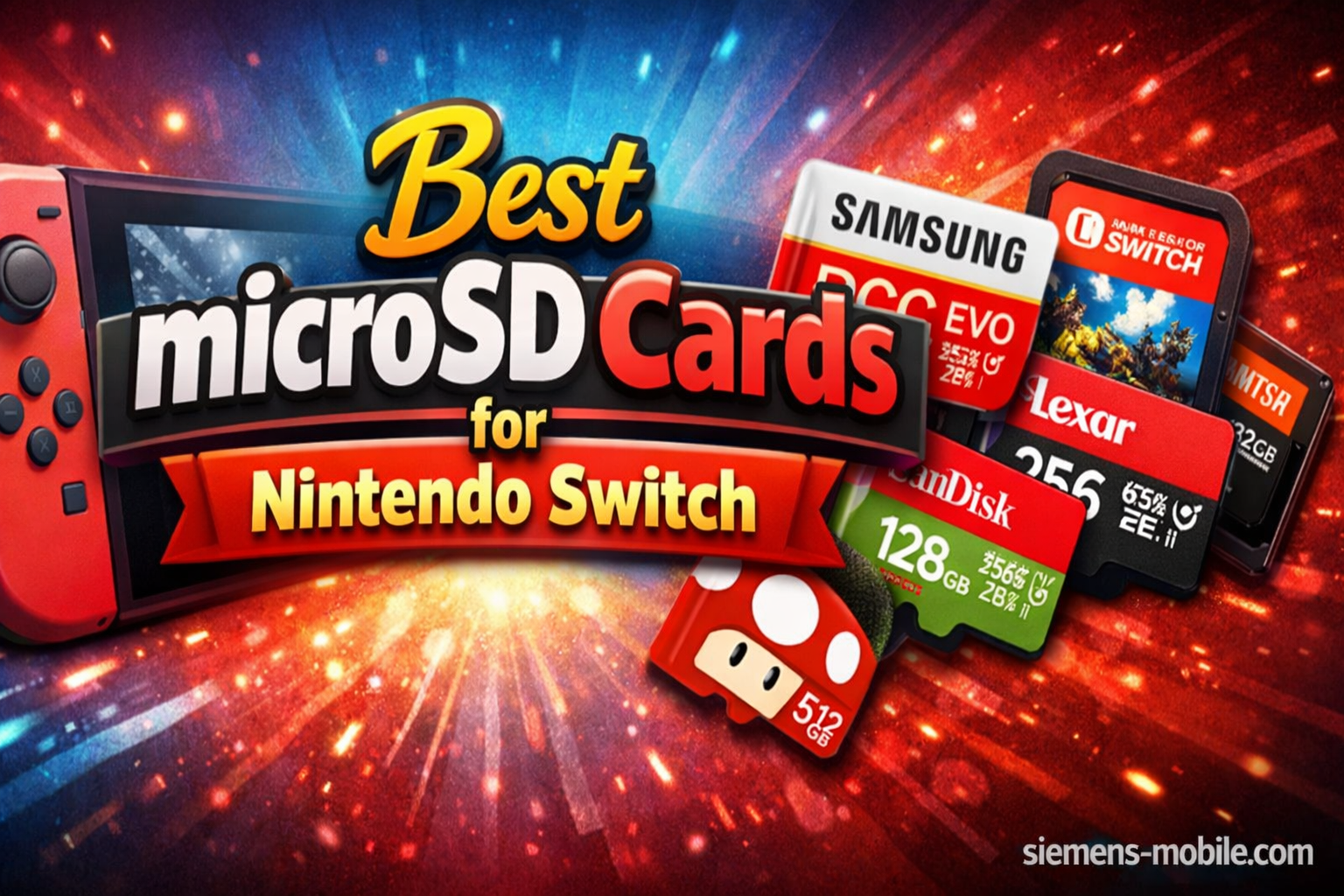 Best microSD Cards for Nintendo Switch