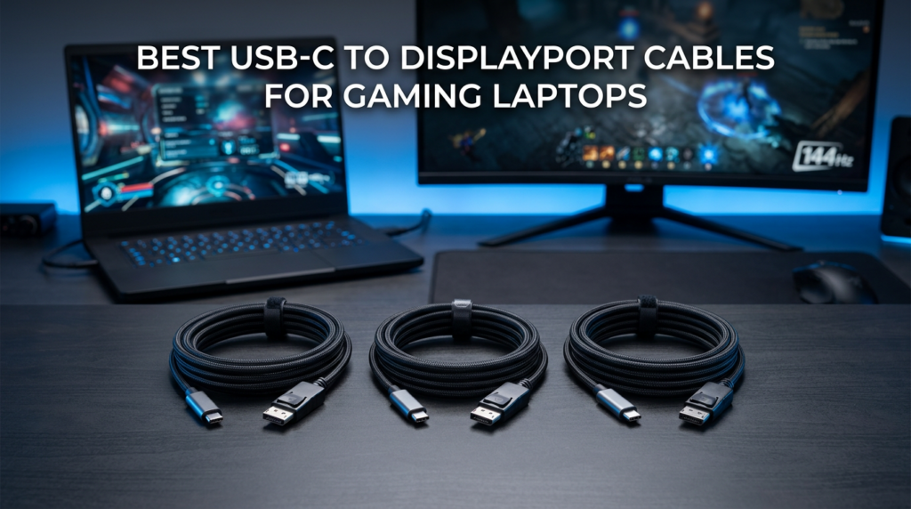 Best USB-C to DisplayPort cables for gaming laptops
