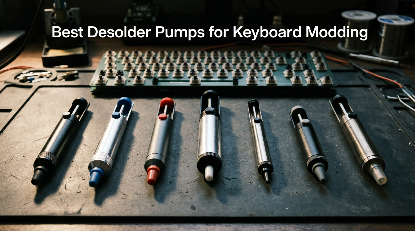 Best desolder pumps for keyboard modding