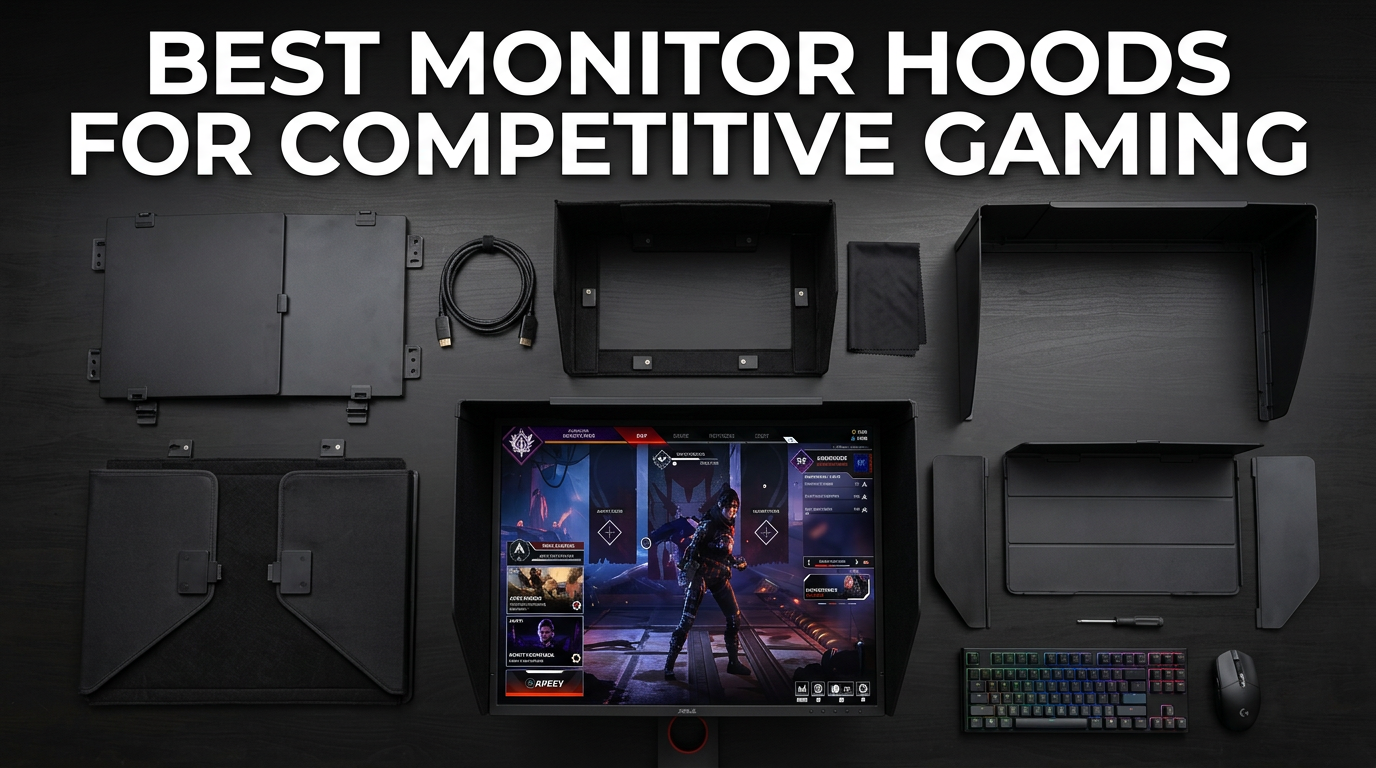 Best monitor hoods for competitive gaming