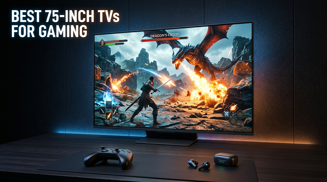 Best 75-inch TVs for gaming