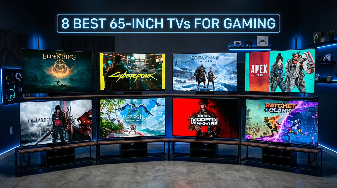 Best 65-inch TVs for gaming