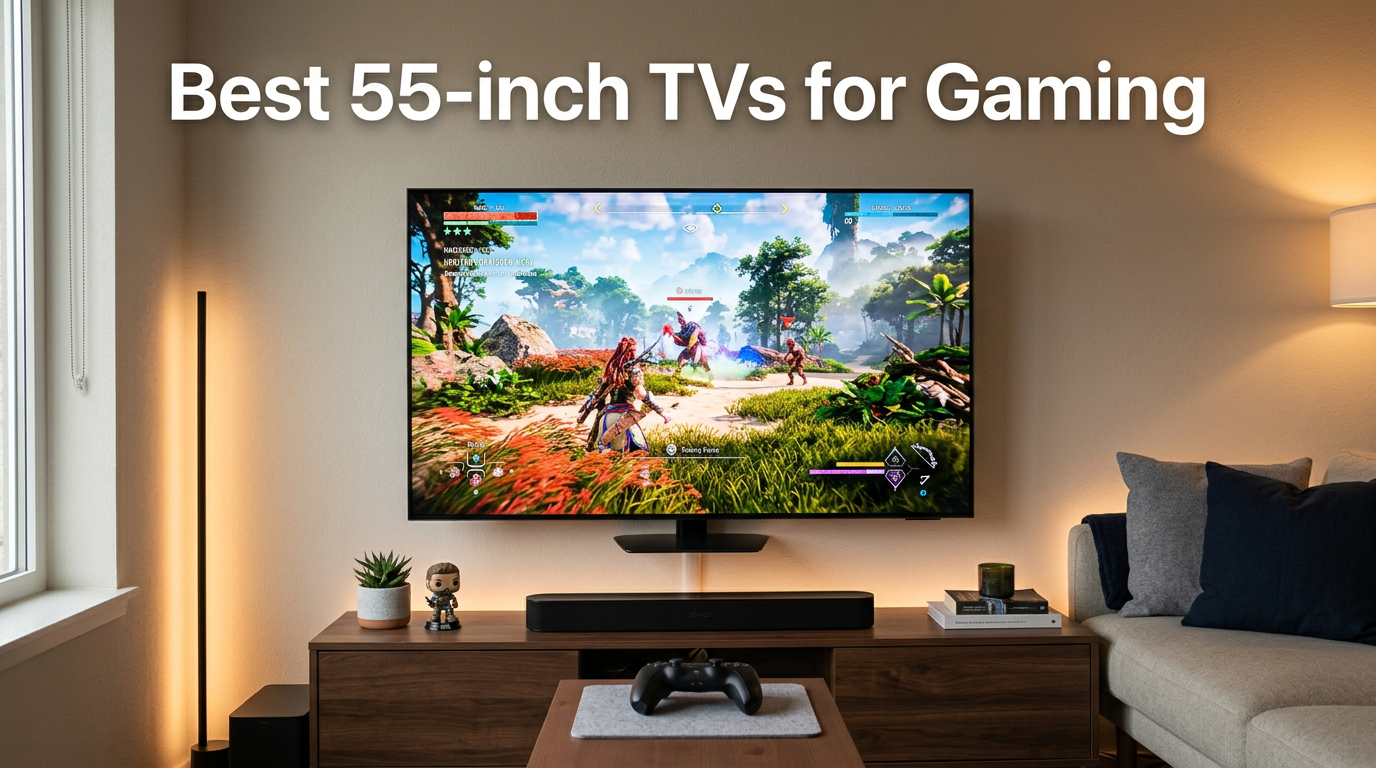 Best 55-inch TVs for gaming