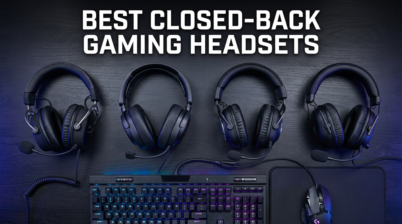 Best closed-back gaming headsets