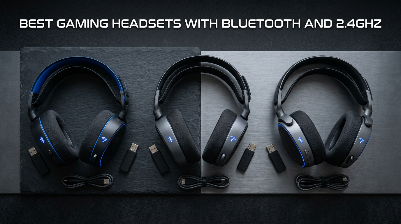 Best gaming headsets with Bluetooth and 2.4GHz