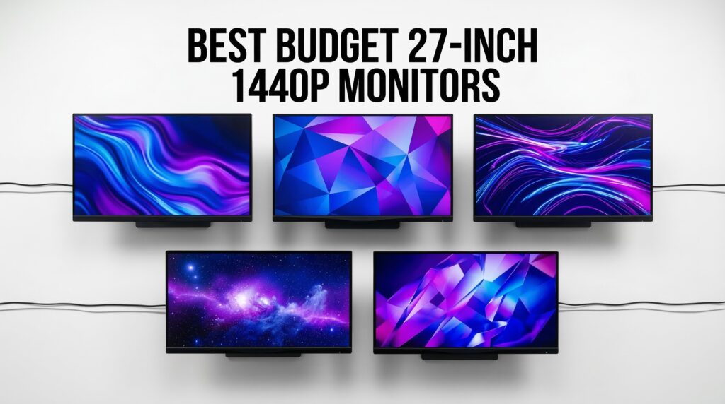 Best budget 27-inch 1440p monitors