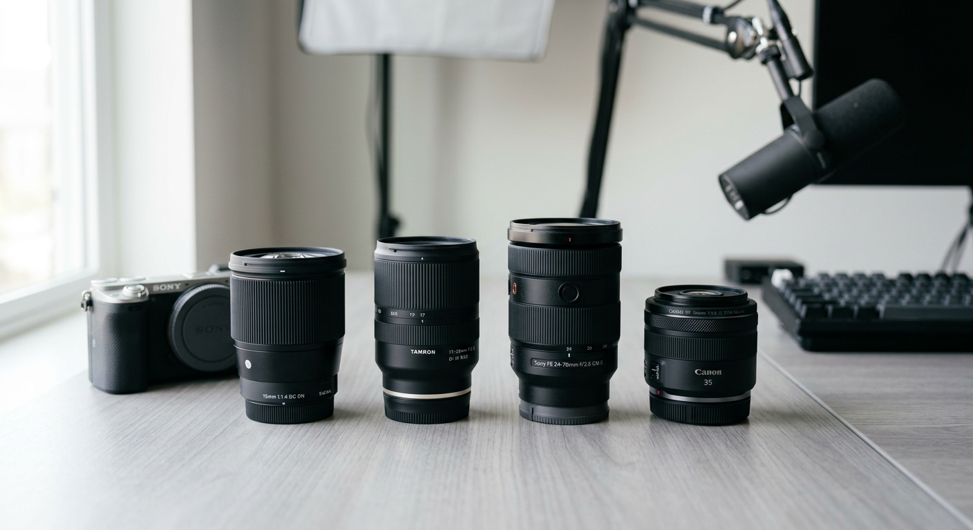 Best camera lenses for streaming