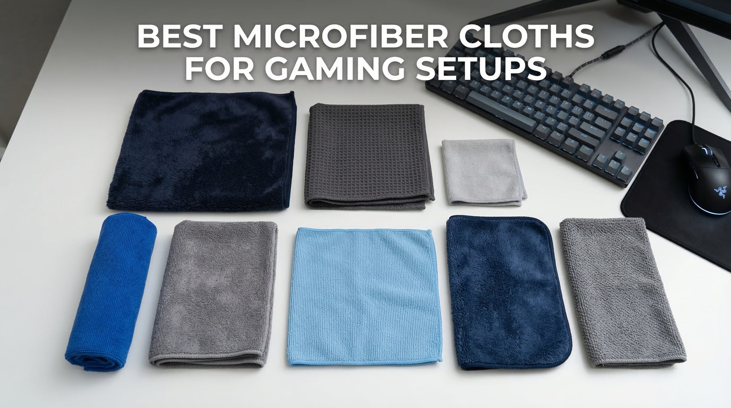 Best microfiber cloths for gaming setups