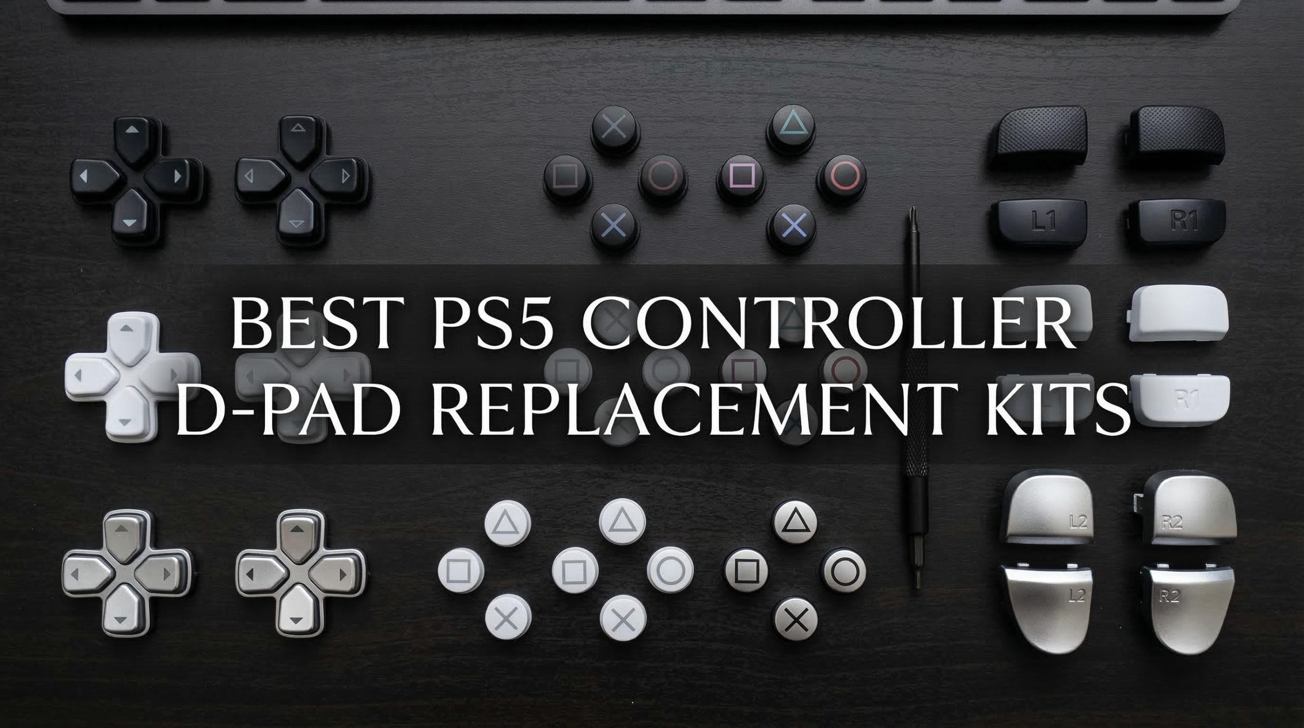 Best PS5 controller D-pad replacement kits