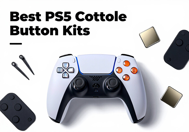 Best PS5 controller custom button replacement kits