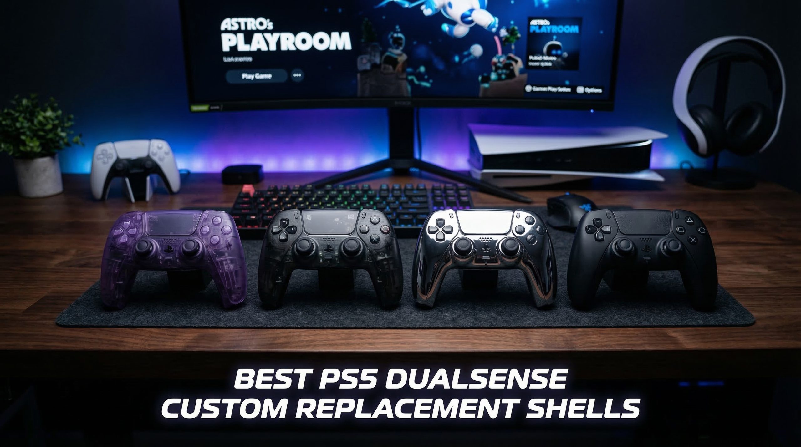 Best PS5 DualSense custom replacement shells