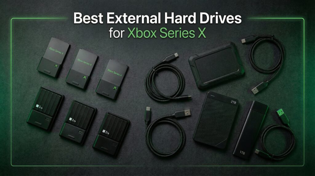 Best external hard drives for Xbox Series X