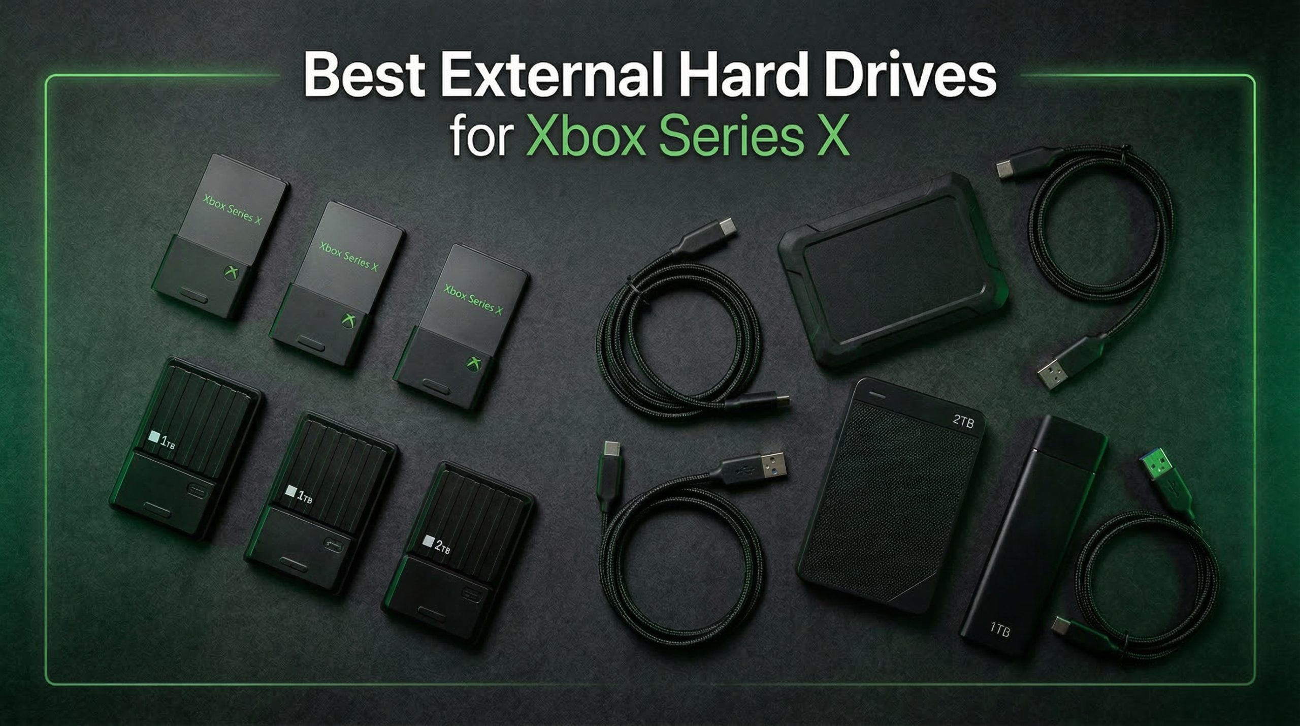 Best external hard drives for Xbox Series X