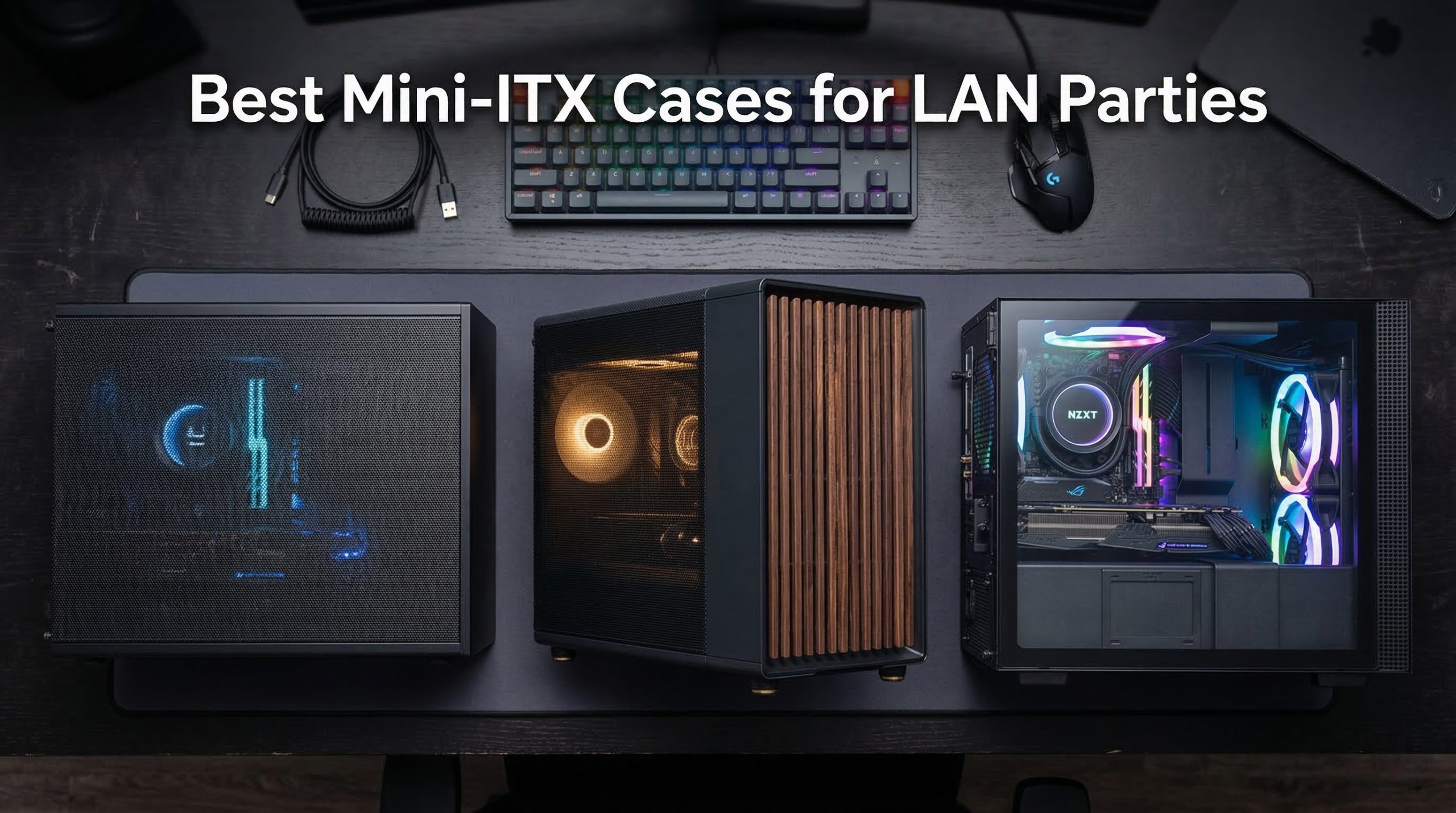 Best mini-ITX cases for LAN parties