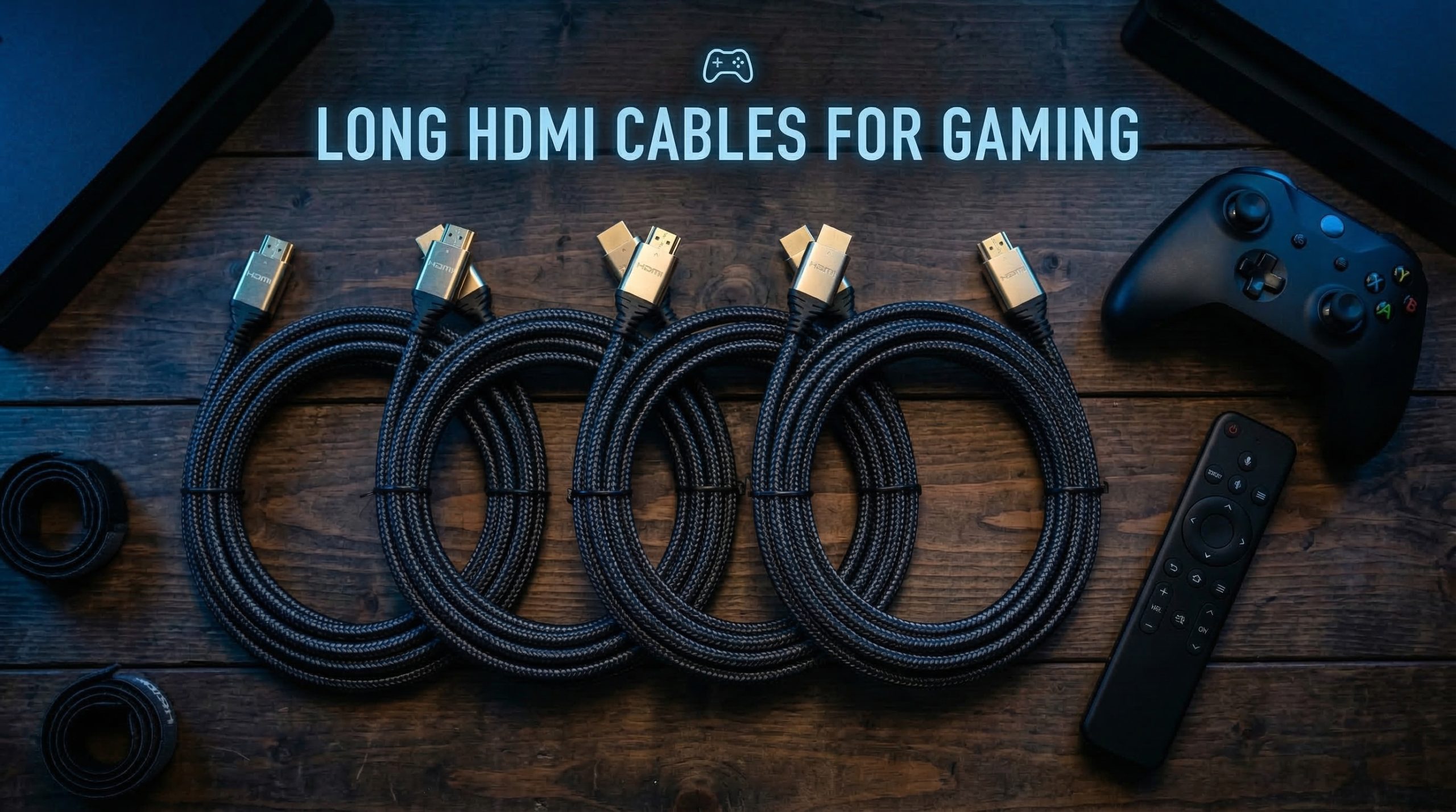 Best long HDMI cables for living room gaming