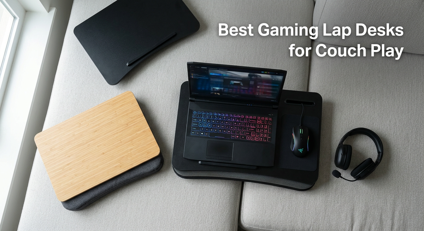 Best gaming lap desks for couch play