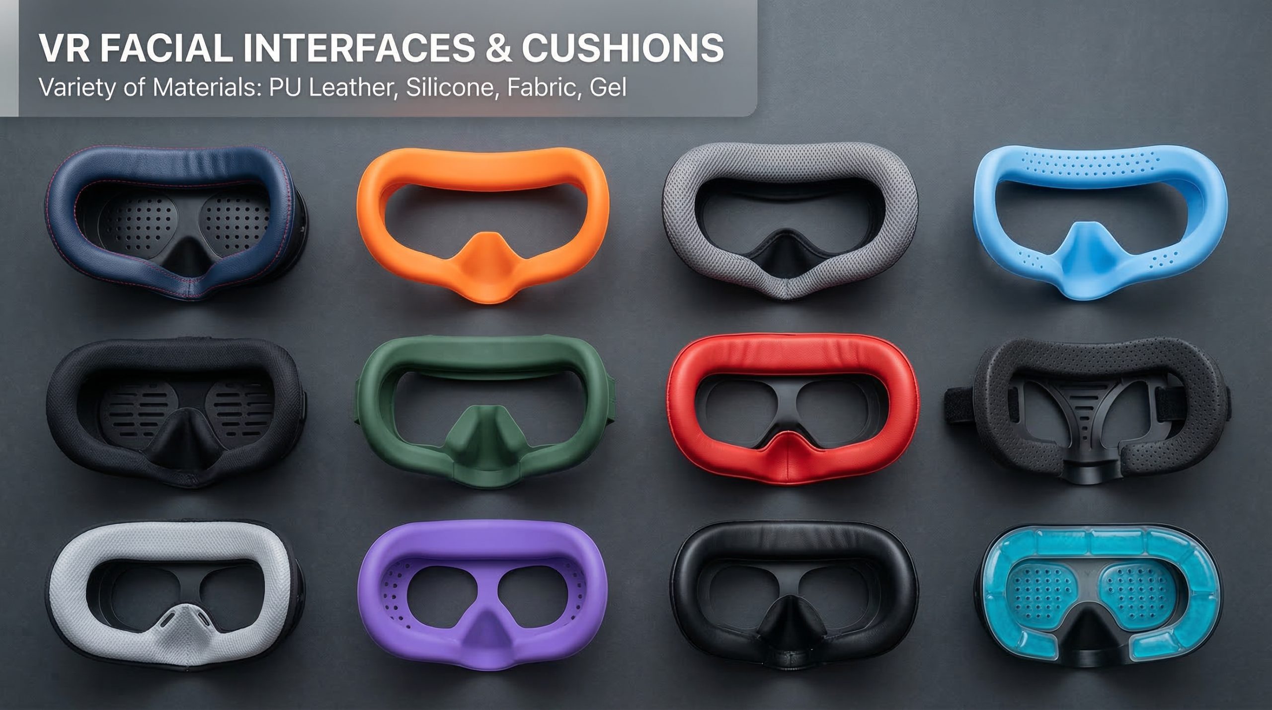 Best VR facial interfaces and face cushions