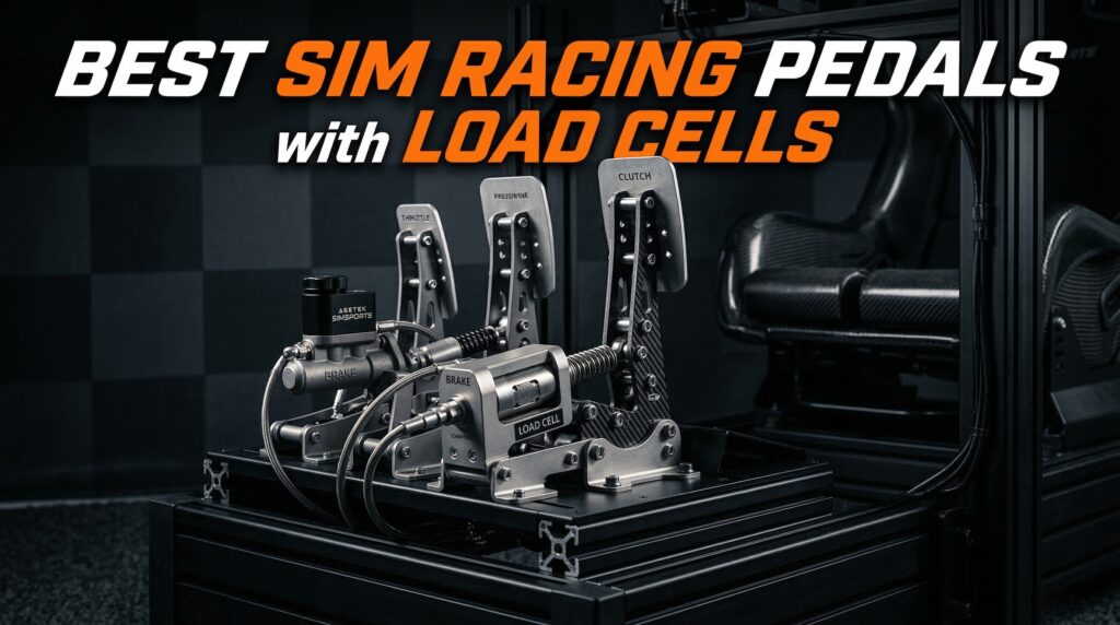 Best sim racing pedals with load cells
