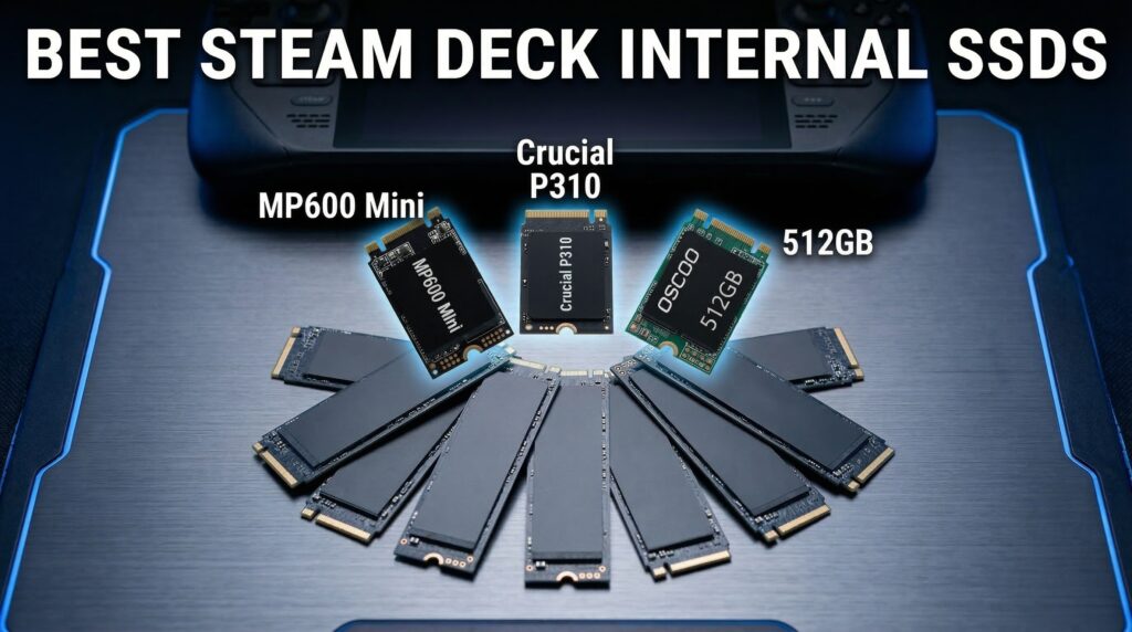 Best Steam Deck internal SSDs