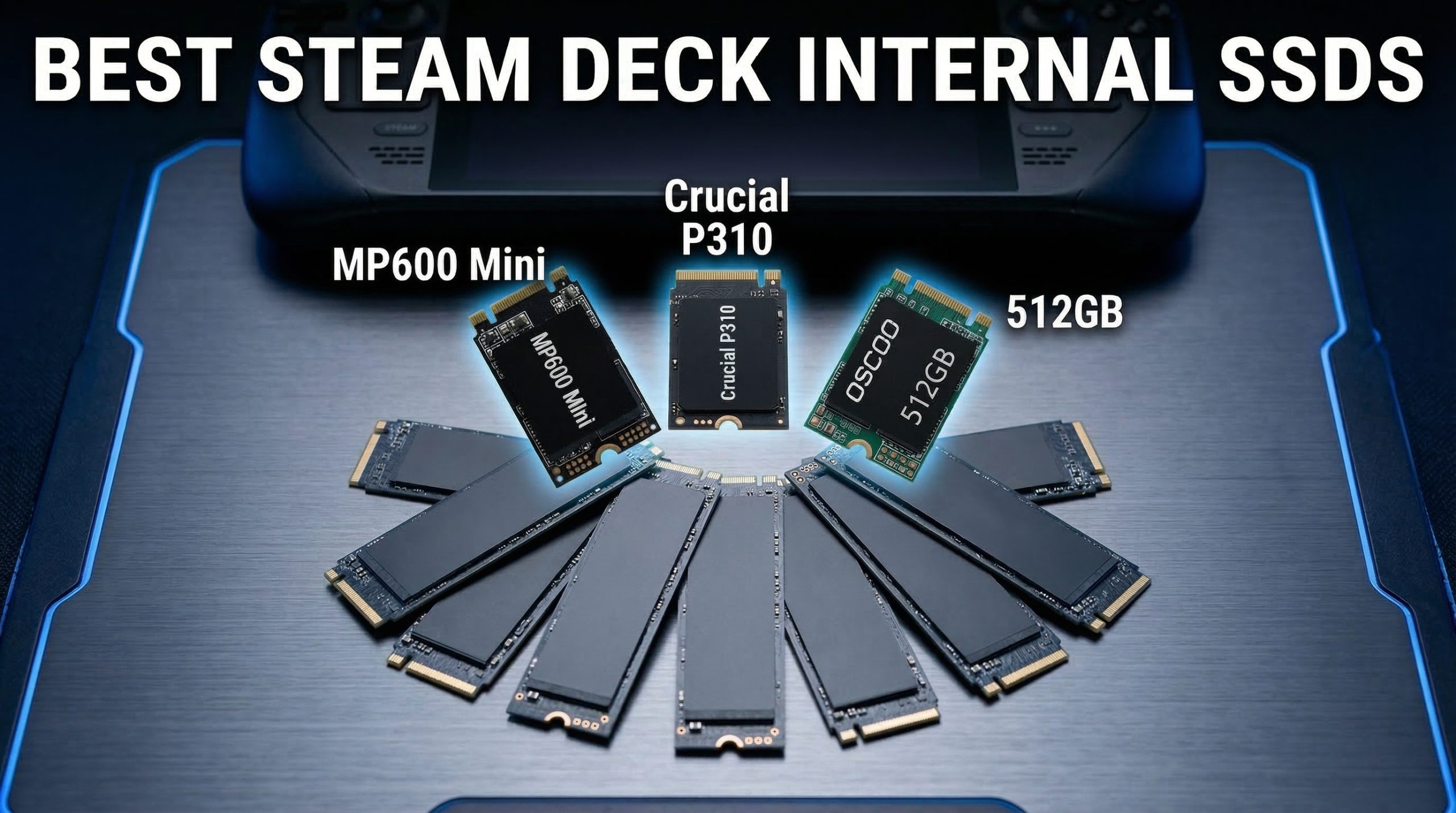 Best Steam Deck internal SSDs