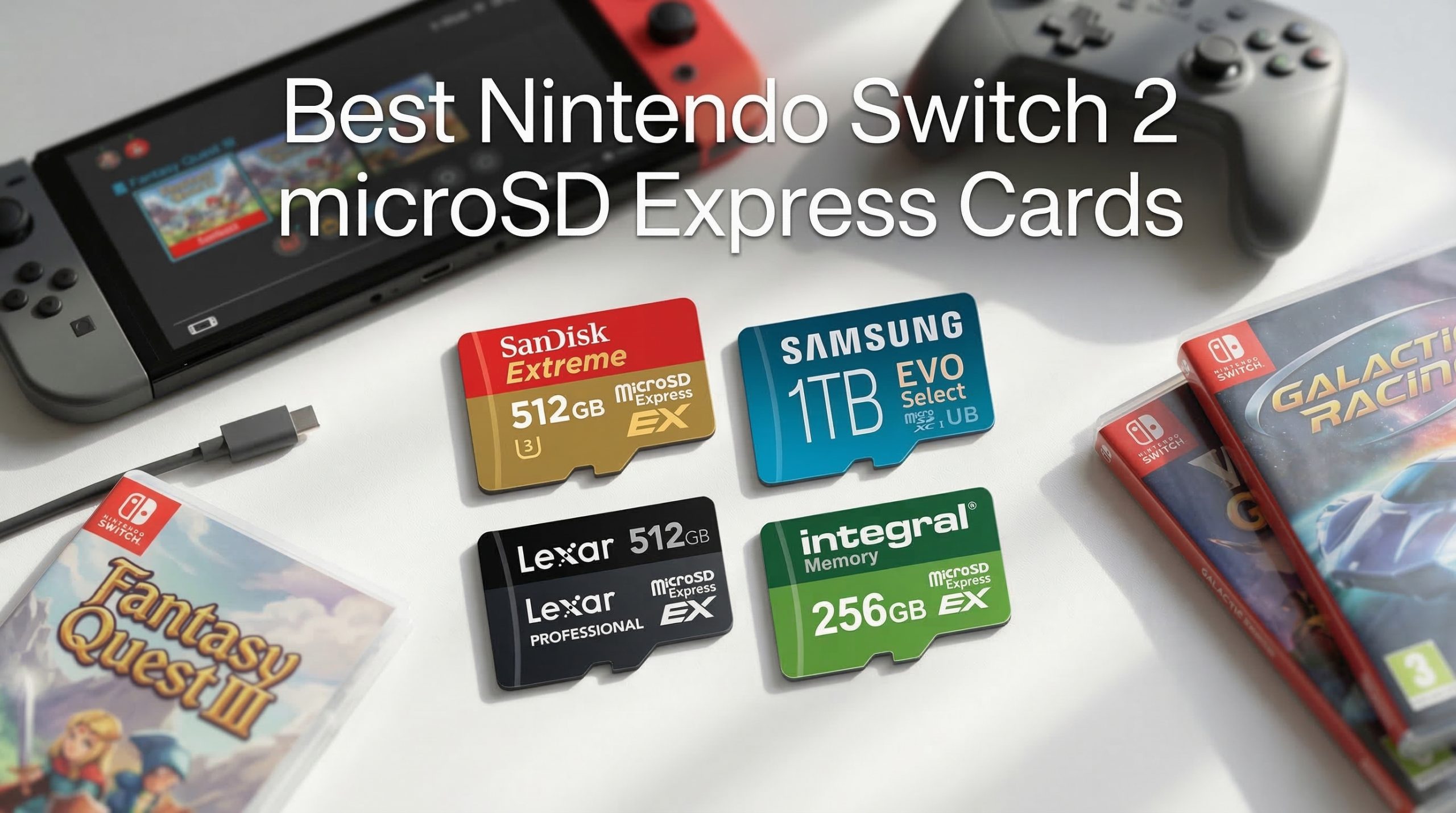 Best Nintendo Switch 2 microSD Express cards
