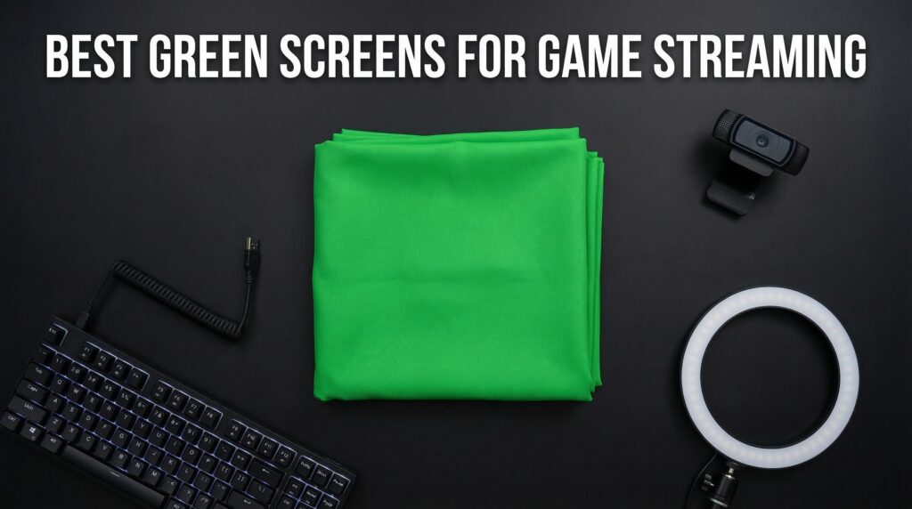 Best green screens for game streaming