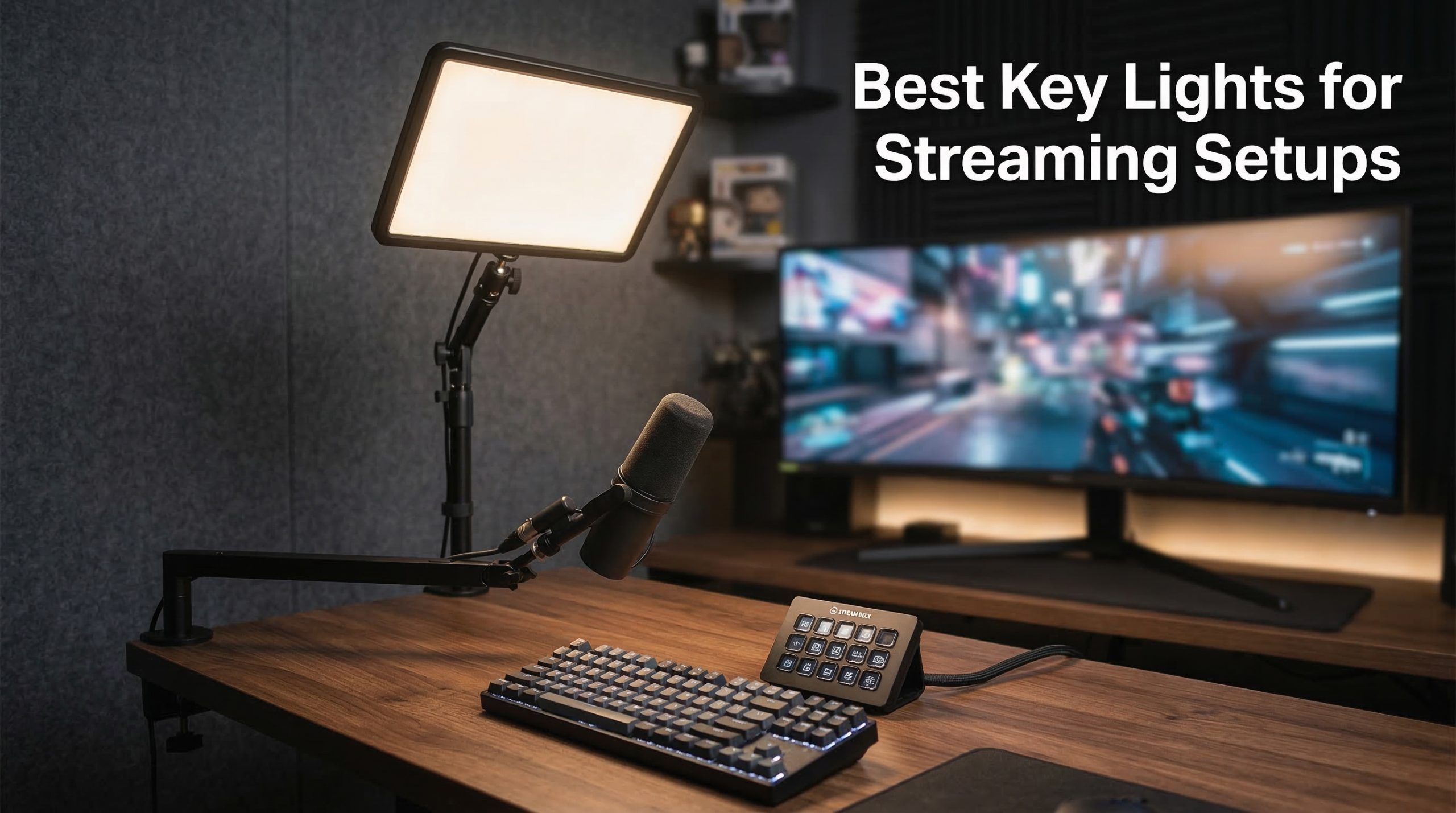 Best key lights for streaming setups