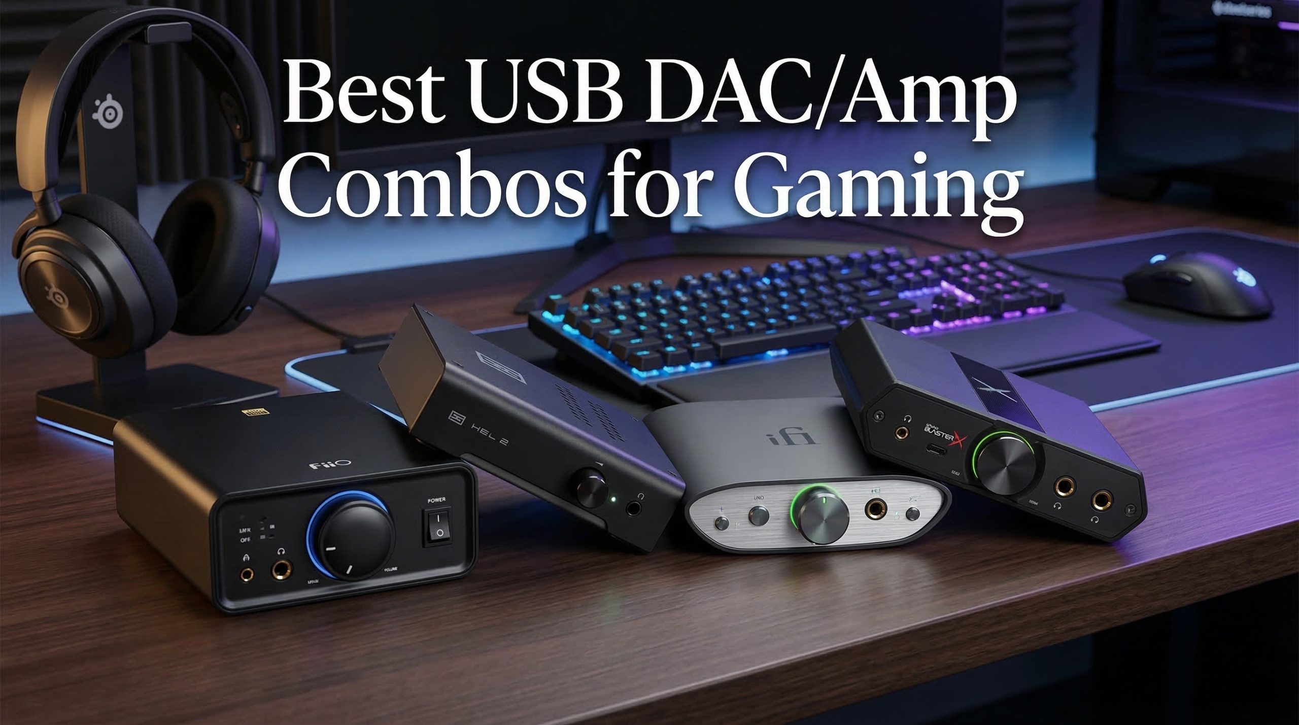 Best USB DAC/amp combos for gaming