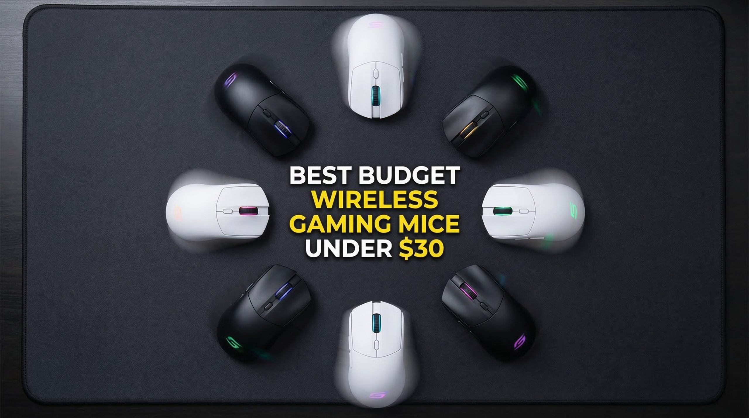 Best budget wireless gaming mice under $30
