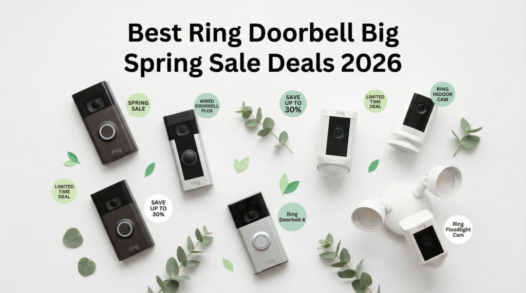 Best Big Spring Sale Ring Doorbell Deals on Amazon