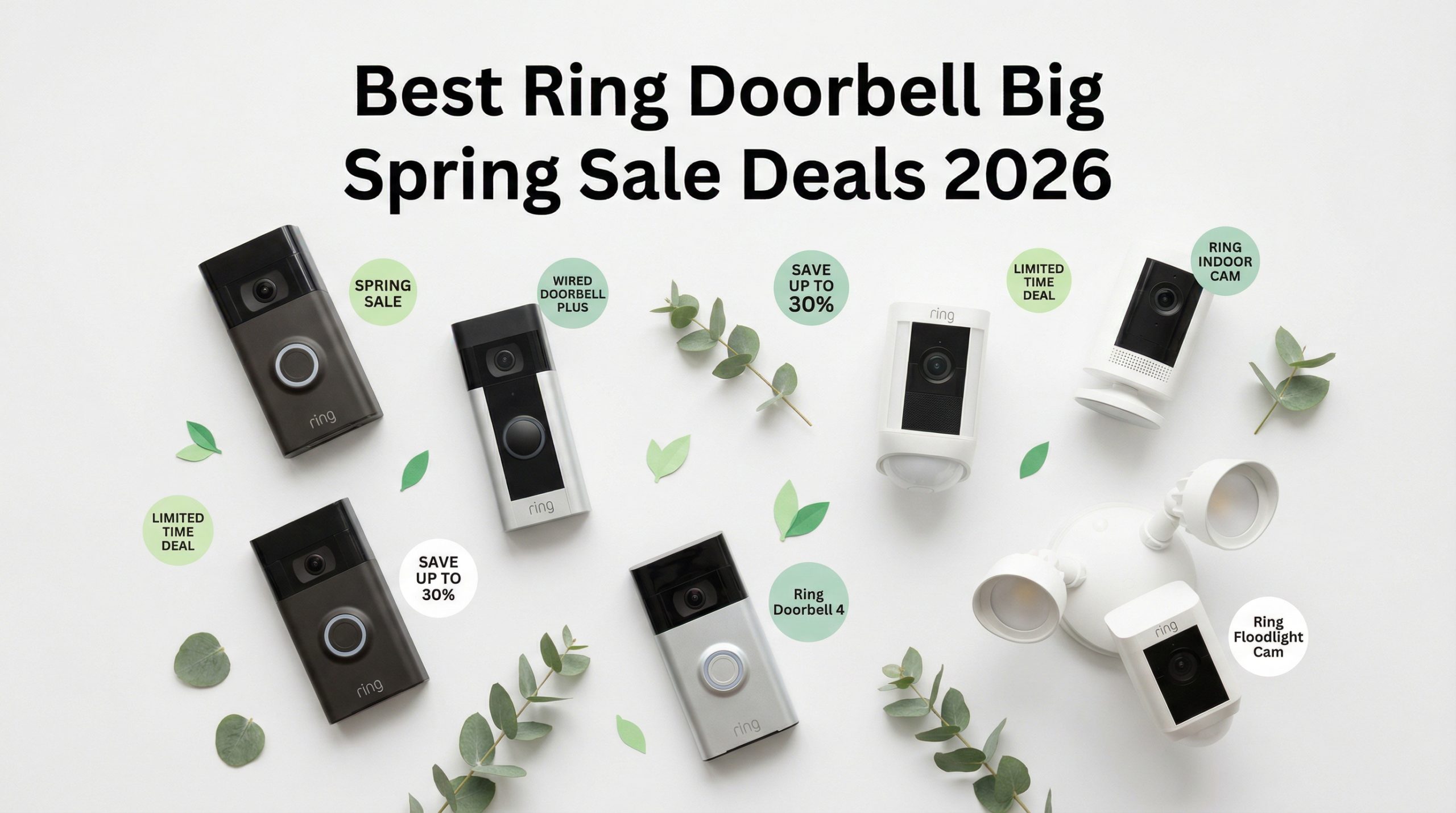 Best Big Spring Sale Ring Doorbell Deals on Amazon