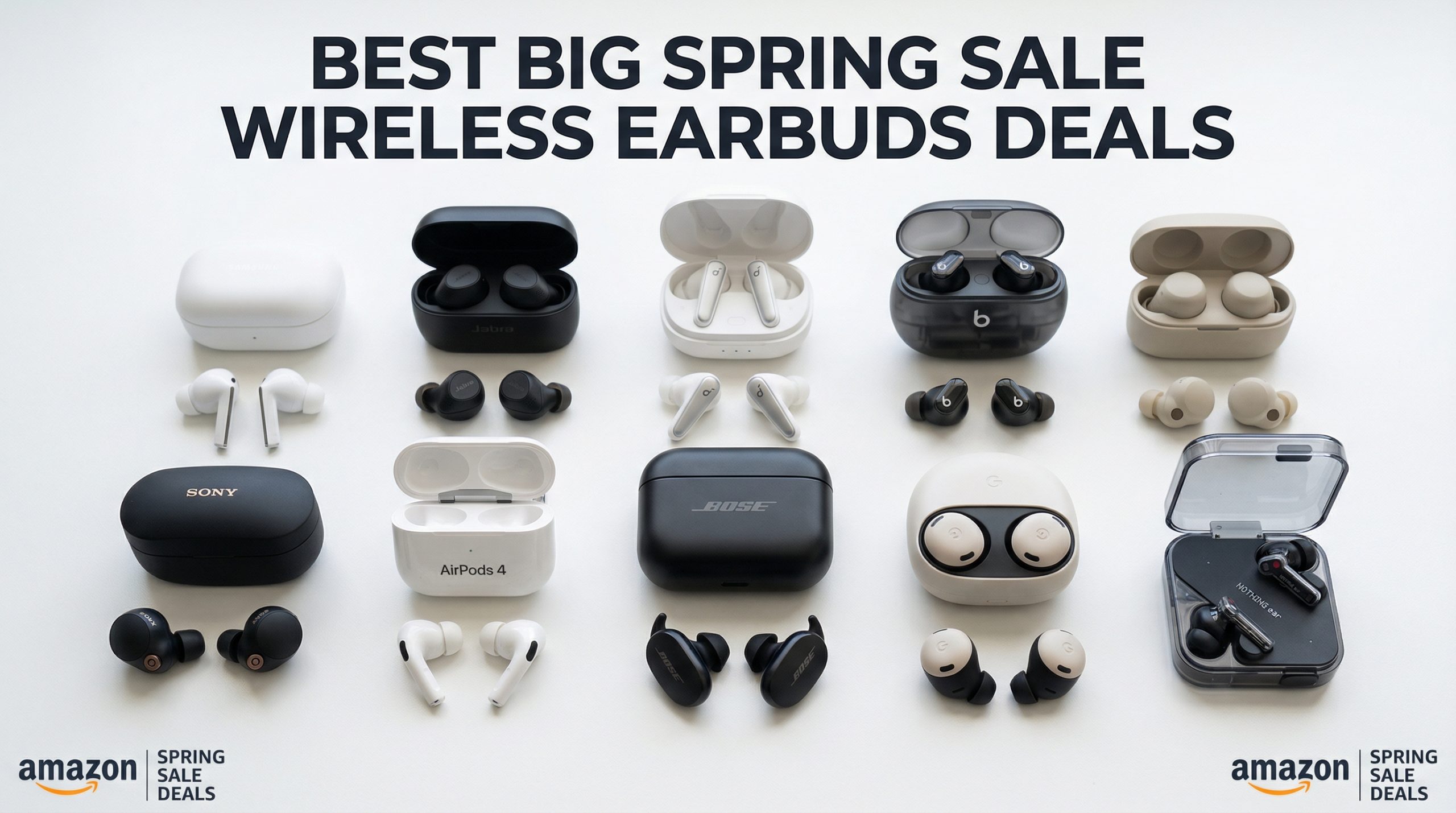 Best Big Spring Sale Wireless Earbuds Deals on Amazon