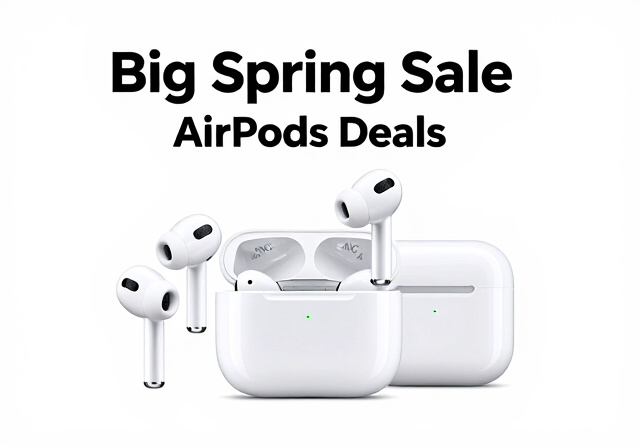Best Big Spring Sale Apple AirPods Deals on Amazon